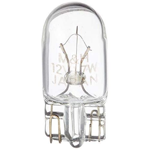 M&Hマツシマ 電球 12V1.7W クリアー T10 ウェッジ 2個入 AWB11 ライト バルブ | 