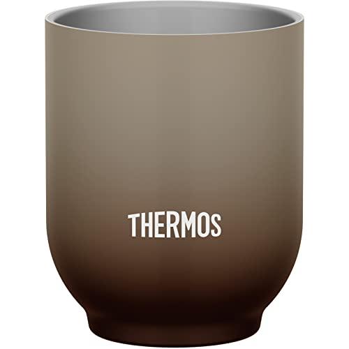 サーモス 真空断熱カップ 240ml ブラウン 湯?み JDT-240 BW | 