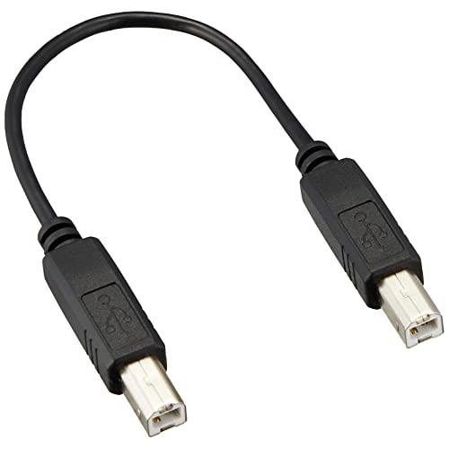 変換名人 USB 両端 B(オス) ケーブル [ 20cm ] USBBA-BA20 | 