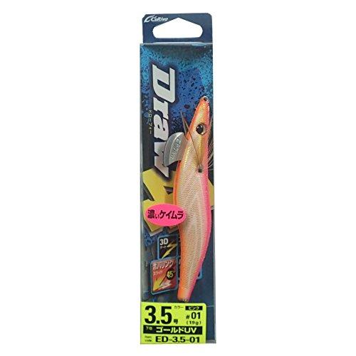 OWNER(オーナー) エギ ED Draw4(ドローフォー) 3.5号 19g ピンク/ゴールド(UV) #1 No.31882 | 