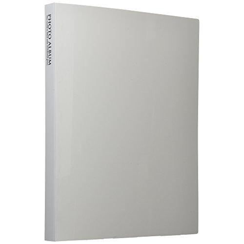 セキセイ SEKISEI アルバム ポケット フォトアルバム KGサイズ 80枚収容 ハガキ 51~100枚 ホワイト KP-80P | 