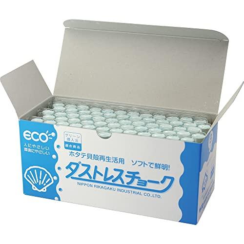 日本理化学 ダストレスチョーク DCC-72-W 白 72本 | 