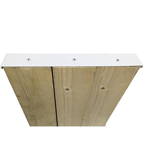 和気産業 Walist ウォリスト 束ねる金具3枚用 白 267mm DIY 壁面 収納 WAT-016 1個入 | 