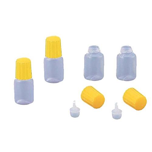 ケーエム化学(KM) A点眼容器 5mLセット黄 100個入 / 0-8175-04 | 