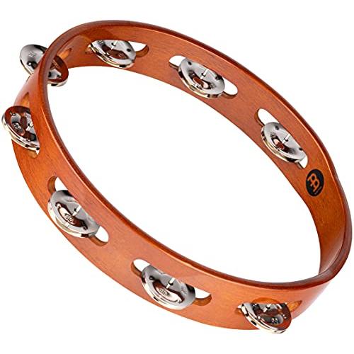 MEINL Percussion マイネル タンバリン Traditional Wood Tambourine Steel Jingles 1r | 