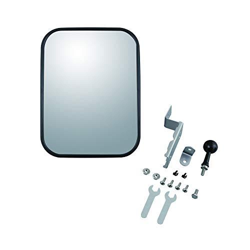 MYST(マイスト) ガレージミラー 中・長距離用(~30mまで) 四角形 黒色 約280×210mm (5125) | 