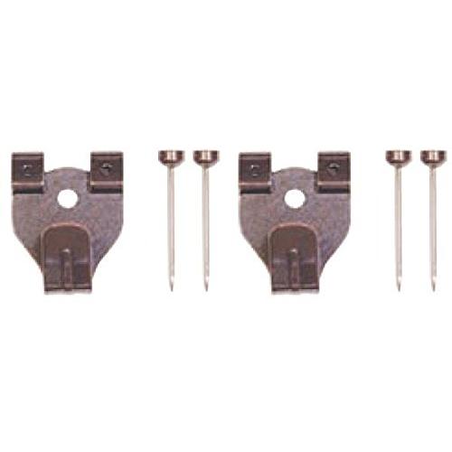 福井金属工芸 鉄並Xフック 中 茶 F-0009 | 