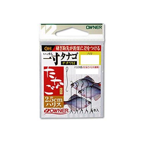 OWNER(オーナー) 一寸タナゴ2.5cmハリス(チチワ付) NO.26579 流線 紅葉(もみじ) | 