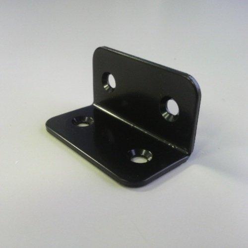 MYST(マイスト) 取付金具(カチオン電着) 黒色 幅40×長さ22×22×厚み2mm (6041) DIY用 | 