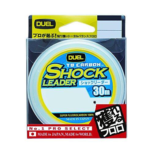 DUEL(デュエル) フロロライン 30Lbs. TB CARBON ショックリーダー30m 30Lbs. ナチュラルクリア H3508 | 