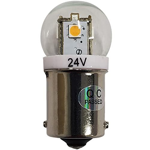 ジェットイノウエ(JET INOUE) LED電球タイプソケット式バルブ DC24V専用 口金サイズ BA15S 12W球タイプ 1個 トラック | 