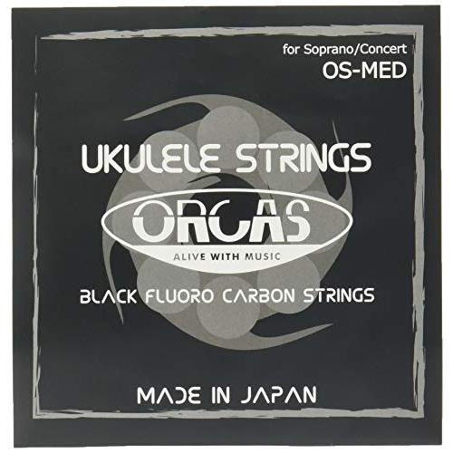 【ORCAS】 ウクレレ弦 セット ソプラノ コンサート用OS-MED | 