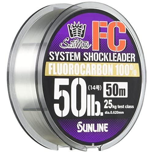 サンライン(SUNLINE) ハリス ソルティメイト システムショックリーダーFC 50m 10号 35LB | 
