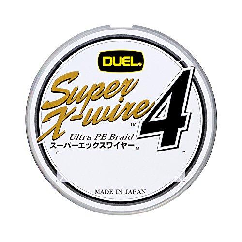 DUEL(デュエル) PEライン 0.6号 スーパーエックスワイヤー4 (Super X-wire 4) 150m 0.6号 S シルバー H3 | 
