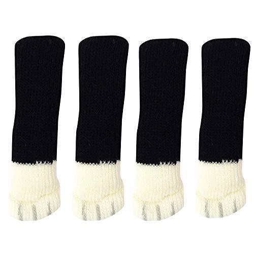 東洋ケース いす 脚カバー 騒音・傷防止 ねこあしのチェアソックス 4枚(椅子1脚分) くつした CSK-NA-04 | 