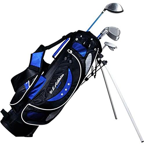 LEZAX(レザックス) U.S.Athlete ジュニアゴルフセット 9-12歳 ブルータイプ USCS-5755 BL シャフト:ジュニア用 | 