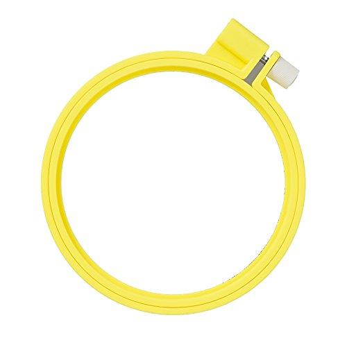 Clover 刺しゅう道具 カラフル刺しゅう枠 10cm レモン 57-260 | 