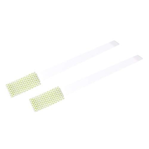 東和産業 浴室掃除用スポンジ ホワイト 約21×2.4×2cm 浴室すき間洗いクリーナー 2個入 | 