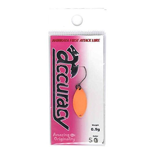 Naburaya(ナブラヤ) スプーン アキュラシー 21mm 0.9g アカミドグロー #50 ルアー | 