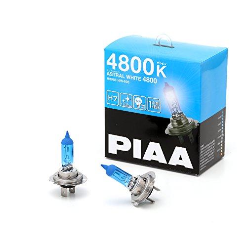 PIAA ヘッドランプ/フォグランプ用 ハロゲンバルブ H7 4800K アストラルホワイト 車検対応 2個入 12V 55W(115W相当) | 