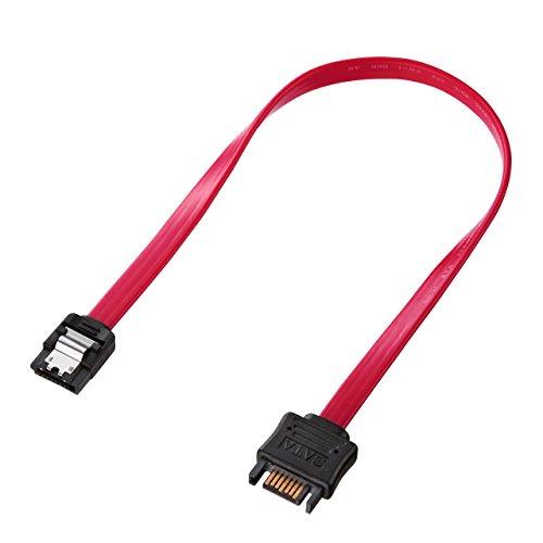 SANWA SUPPLY シリアルATA3延長ケーブル 0.3m TK-SATA3-03E | 