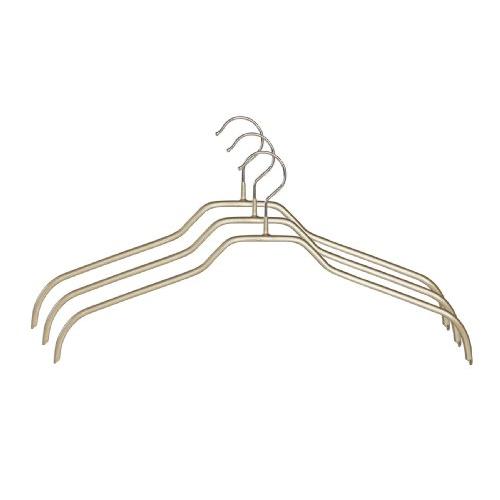 MAWA レディースハンガー 3本組 ゴールド | 