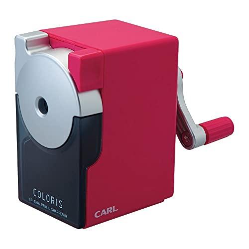 カール事務器 手動鉛筆削器 カラリス ピンク CP-100A-P | 