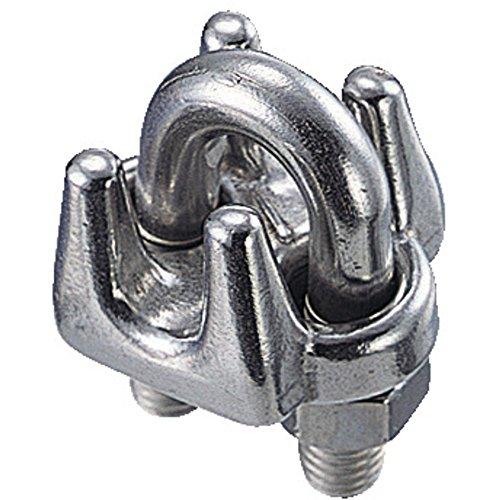 TRUSCO(トラスコ) ワイヤークリップ ステンレス製 12mm用 (1個入) TWC-12 | 