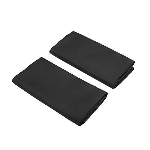 槌屋ヤック(Tsuchiya Yac) 車内用品 快適お手軽マグネットカーテン ブラック Lサイズ 2枚入り LS-138 | 