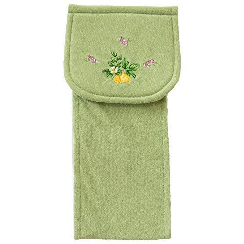 オカ(OKA) プロヴァンス シエル トイレットペーパーホルダーカバー グレー (かわいい トイレ おしゃれ 可愛い 北欧 ストック収納付き) | 