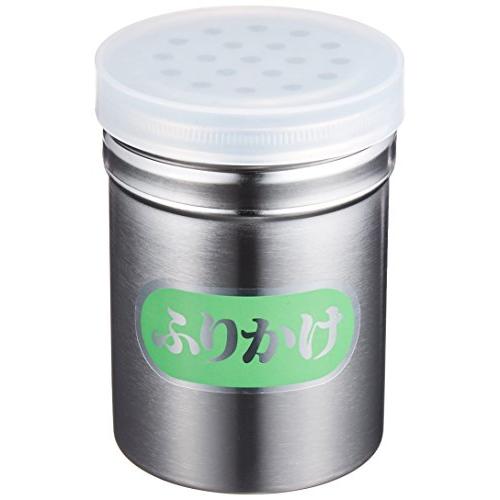 遠藤商事 業務用 調味缶 小 (アクリル蓋付) F缶 (ふりかけ) 18-8ステンレス・ポリプロピレン 日本製 BTY02006 | 