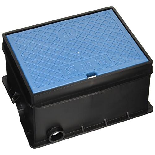 SANEI 散水栓ボックス 床面用 底板なし 青 R81-8-B | 