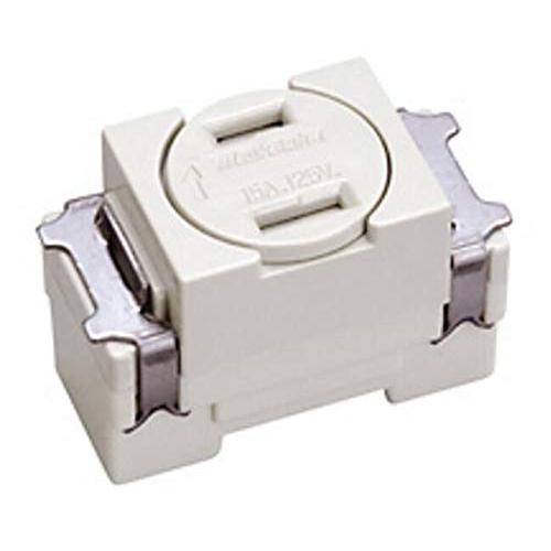 明工社 住宅設備用配線器具 扉付コンセント ML端子 ML1221W | 