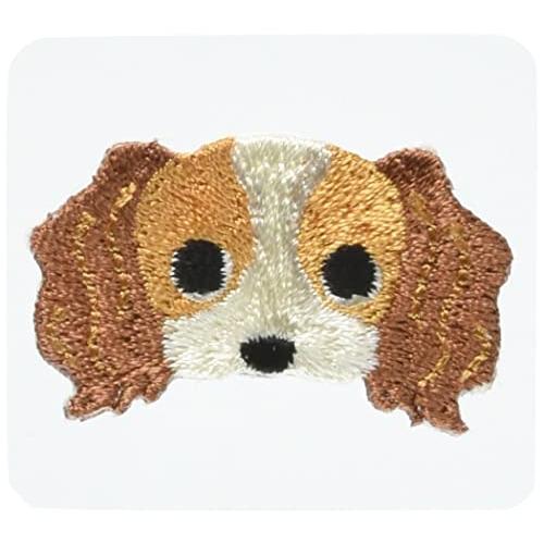 稲垣服飾 ドッグス シールワッペン キャバリア・キング シール・アイロン接着 両用 DOG015 | 