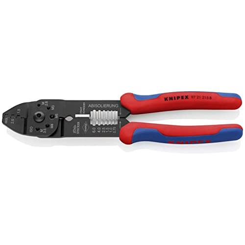クニペックス KNIPEX KNIPEX(クニペックス) 圧着ペンチ 215mm 9721215B | 