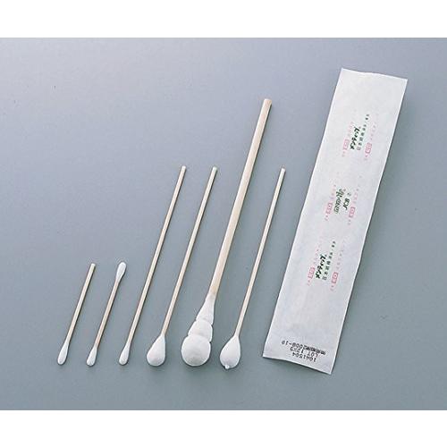 日本綿棒 メンティップ(木軸) 婦人科・咽喉科・皮膚科 φ20.0×206mm 100A2320 (100本入未滅菌) 適 /0-319-41 | 