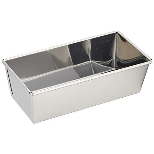 遠藤商事 デコレーションツール シルバー 小 業務用 かみ合わせパウンドケーキ型 WPU24003 | 