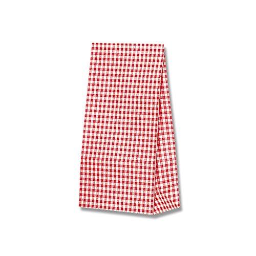 シモジマ ヘイコー 紙袋 マチ付 ファンシーバッグ S1 ギンガムミニ アカ 12x6.5x22cm 100枚 3078200 | 