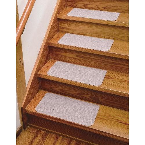 ワタナベ工業 国産タイルカーペット 吸着ぴたマット 階段用 15枚組 45X22cm ベージュ | 