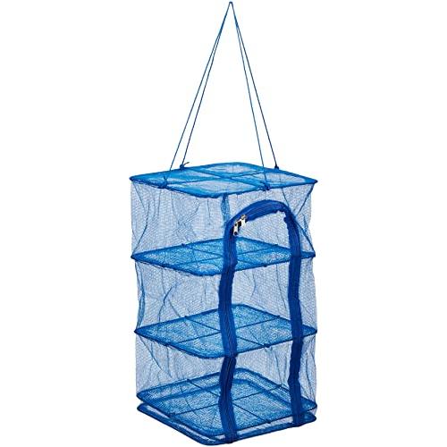 全国家庭用品卸商業協同組合 万能干しカゴ 3段 30×30×高さ55cm アウトドア 干し物に活躍 | 
