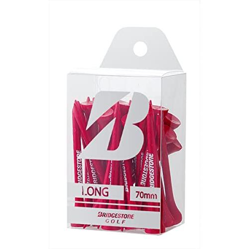 BRIDGESTONE(ブリヂストン) ゴルフ ウッドティー(ロング・28本入り) GAG302 レッド 2023年モデル | 