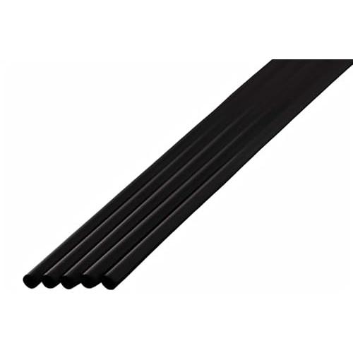 シバエ工業 319 カクテル＆ドリンク剤用 ストレート 口径3.5mm×15cm 包装なし 1000本入 黒 日本製 | 