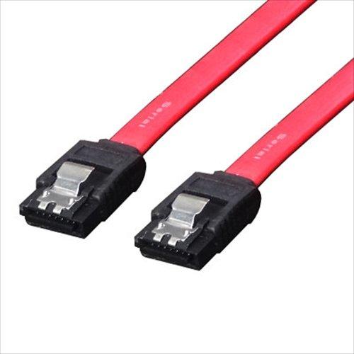 変換名人 SATA2(3Gbps対応)ケーブル I - I ロック付 70cm SATA-IICA70 | 