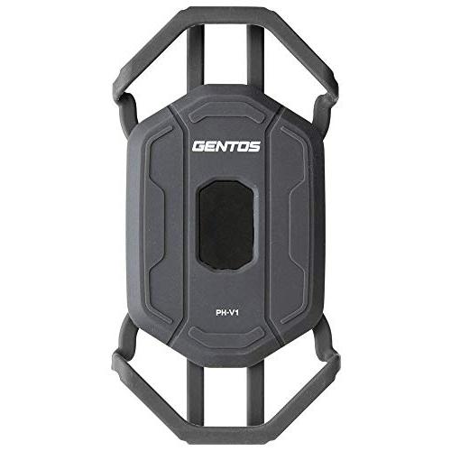 GENTOS(ジェントス) 自転車用 スマホホルダー PH-V1 縦置き・横置き可 スマートフォン 携帯 ロードバイク | 