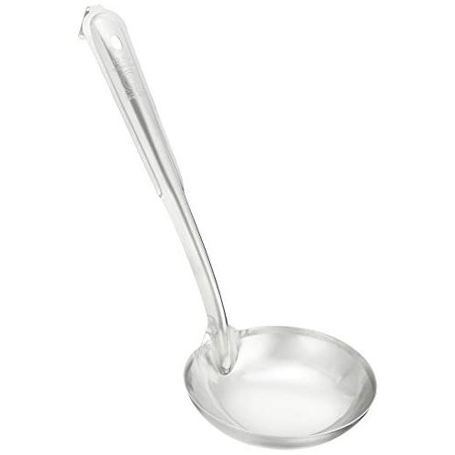 遠藤商事 業務用 お玉 12.5cm 穴無 (カギ付) 18-0ステンレス 日本製 BOT06125 | 