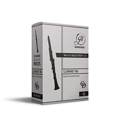 GONZALEZ GD Bクラリネットリード ファイルドカット [3] 10枚入り | 