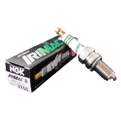 NGK ( エヌジーケー ) イリシリーズプラグ IRIMAC (ターミナル:ポンチカシメ)1本 【3755】IRIMAC8 スパークプラグ | 