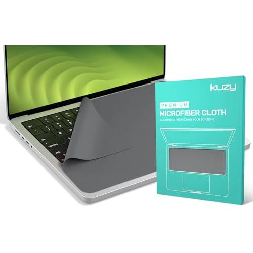 Kuzy プレミアムキーボードカバークロス スクリーンインプリント保護 - 糸くずの出ないマイクロファイバークリーニングクロス - MacBoo | 