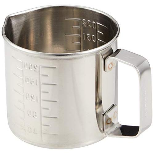 遠藤商事 業務用 口付水マス 200cc 本体18-8ステンレス 日本製 BMZ01200 | 