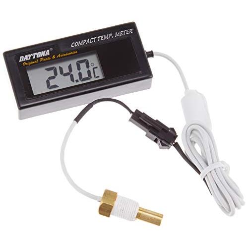 デイトナ(Daytona) コンパクトテンプメーター 水温専用(-19.5-99.9度)ノイズカットフィルター付き。 63487 | 